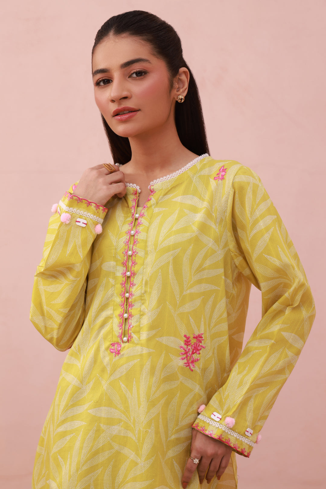 Zellbury | Summer Pret | Embroidered Kurta Trouser - 2882 - House Of Zarish