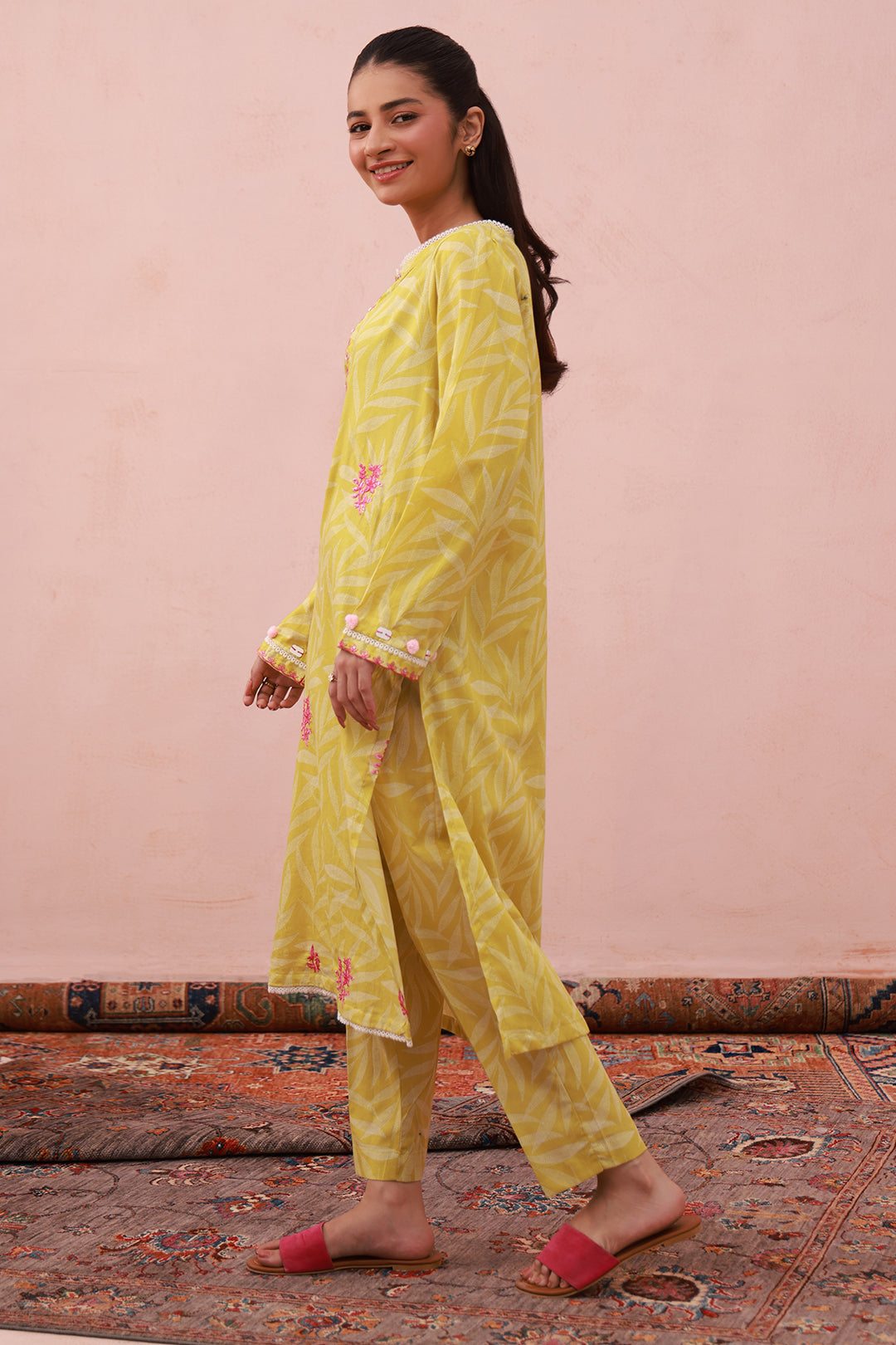 Zellbury | Summer Pret | Embroidered Kurta Trouser - 2882 - House Of Zarish