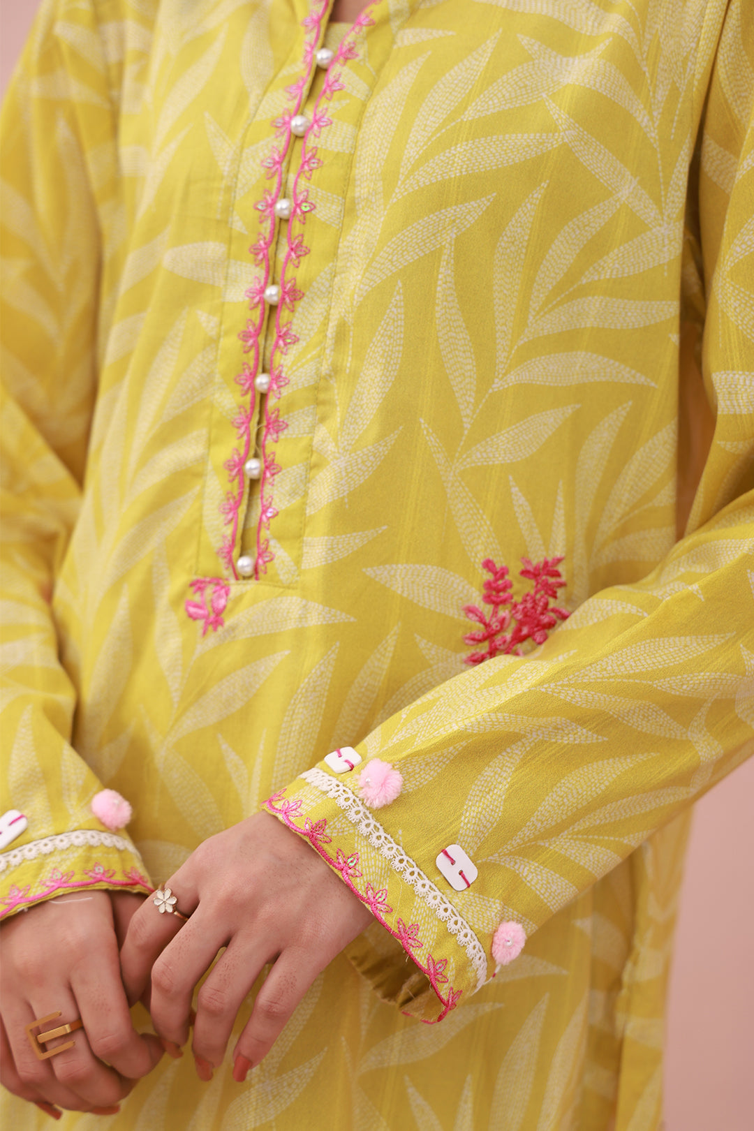 Zellbury | Summer Pret | Embroidered Kurta Trouser - 2882 - House Of Zarish