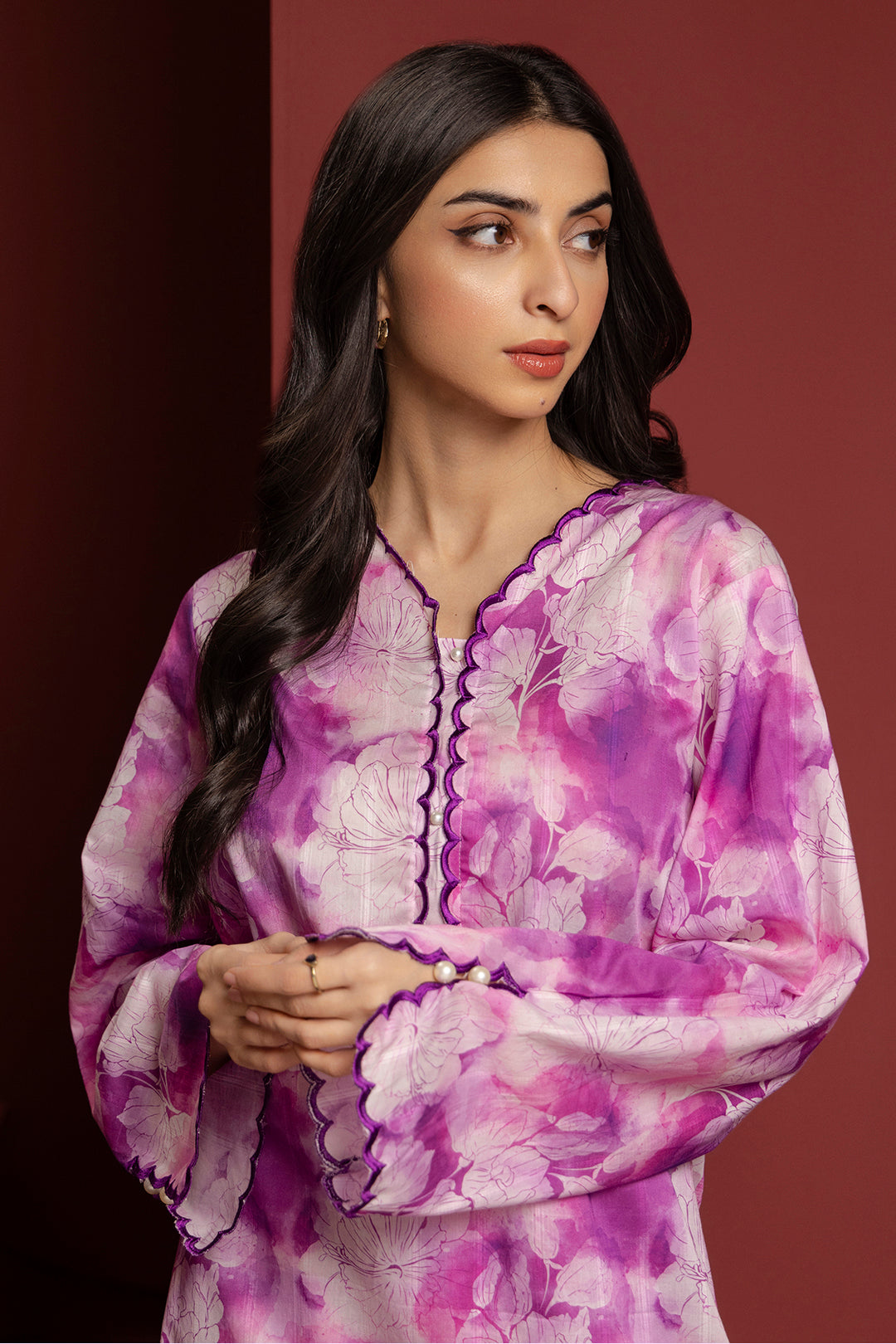 Zellbury | Summer Pret | Embroidered Kurta Trouser - 2900 - House Of Zarish