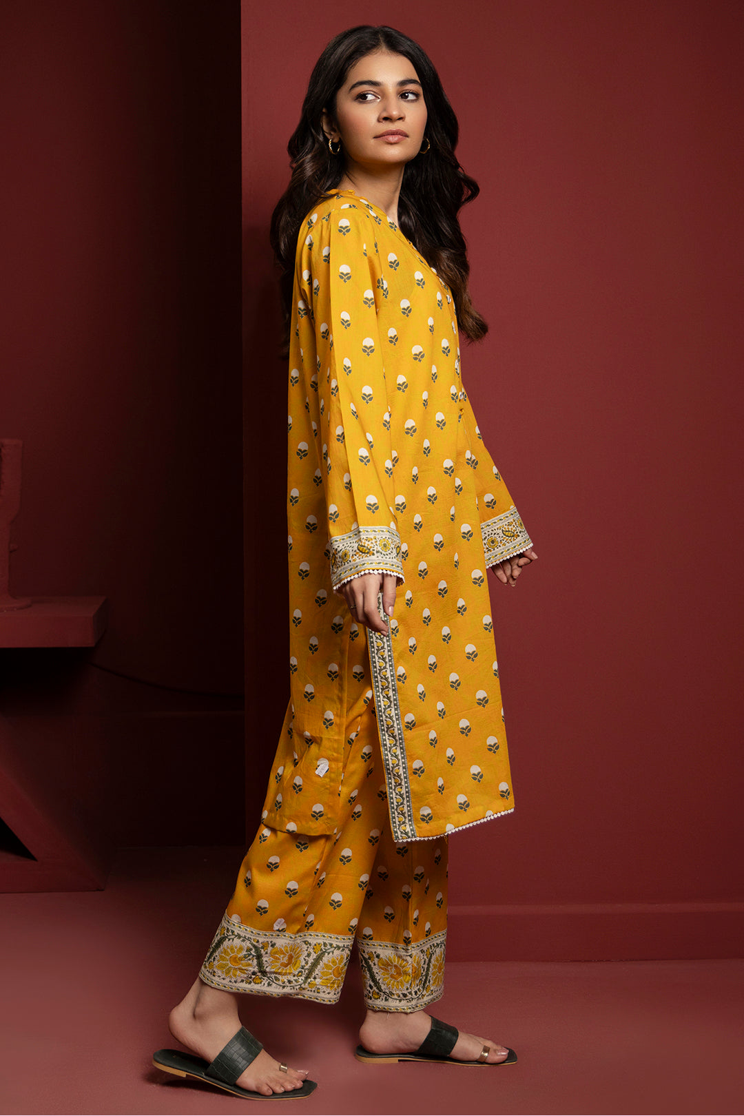 Zellbury | Winter Pret | Kurta Trouser - 3276 - House Of Zarish