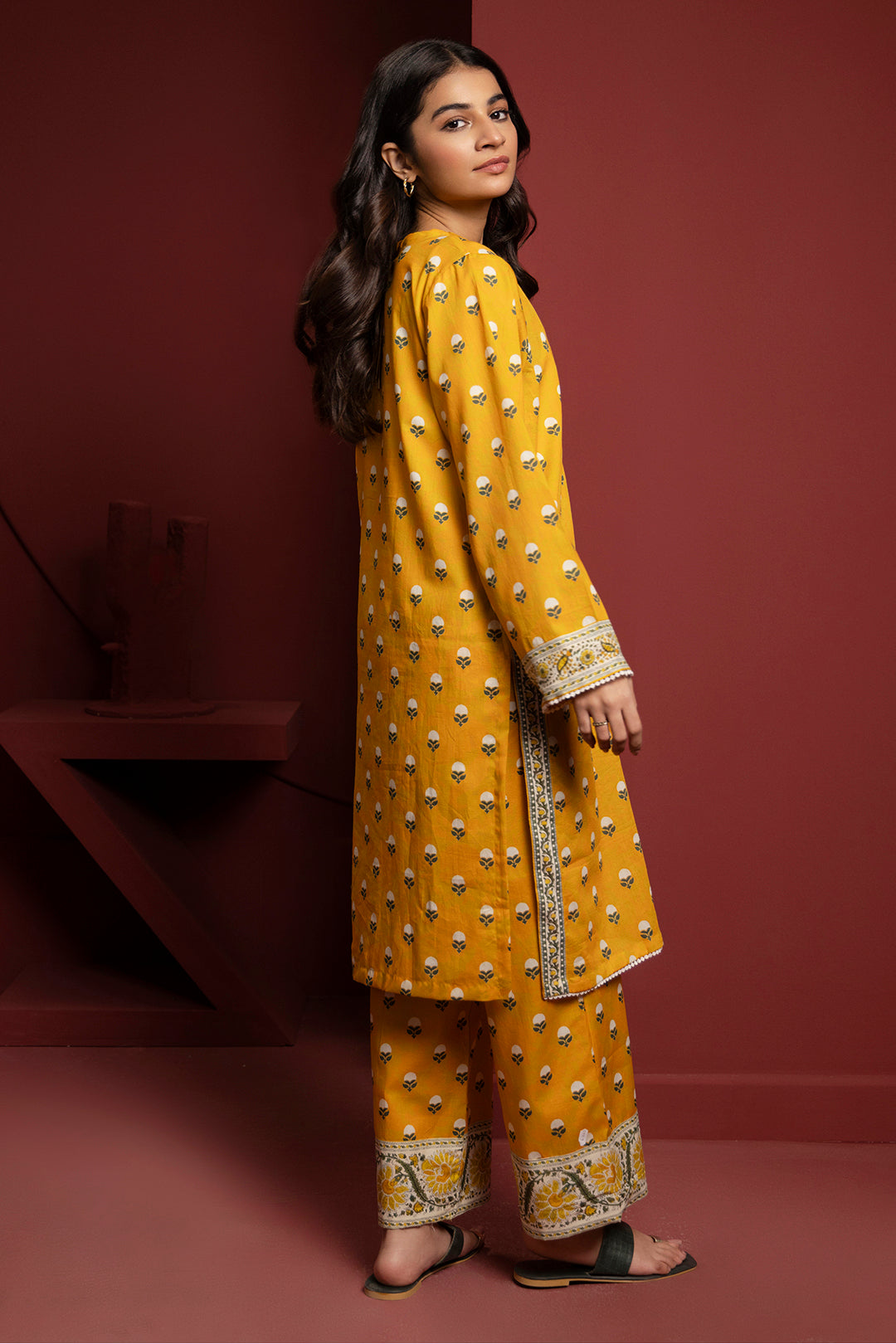 Zellbury | Winter Pret | Kurta Trouser - 3276 - House Of Zarish