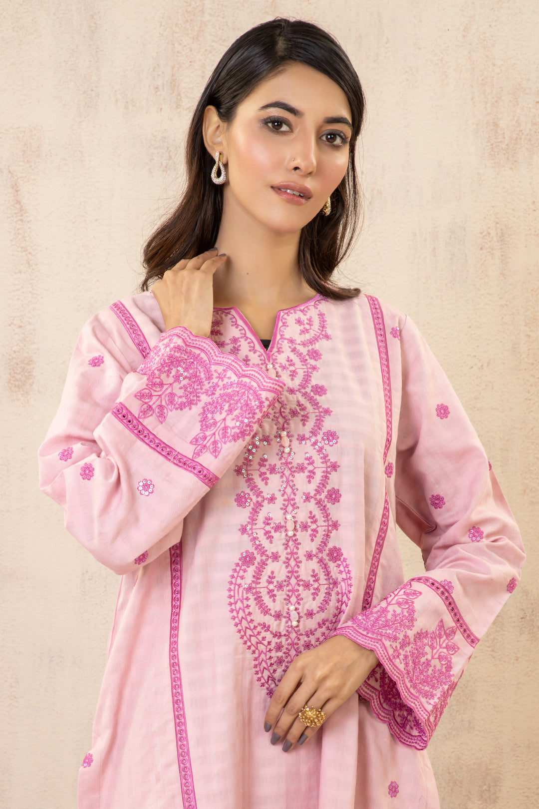 Zellbury | Summer Pret | Embroidered Kurta Trouser - 3331 - House Of Zarish