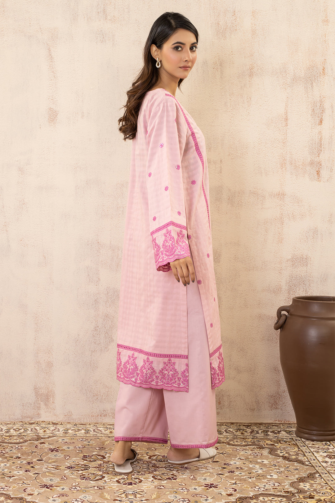 Zellbury | Summer Pret | Embroidered Kurta Trouser - 3331 - House Of Zarish