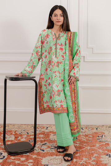 Zellbury | Summer Pret | Kurta Dupatta Trouser - 2829 - House Of Zarish