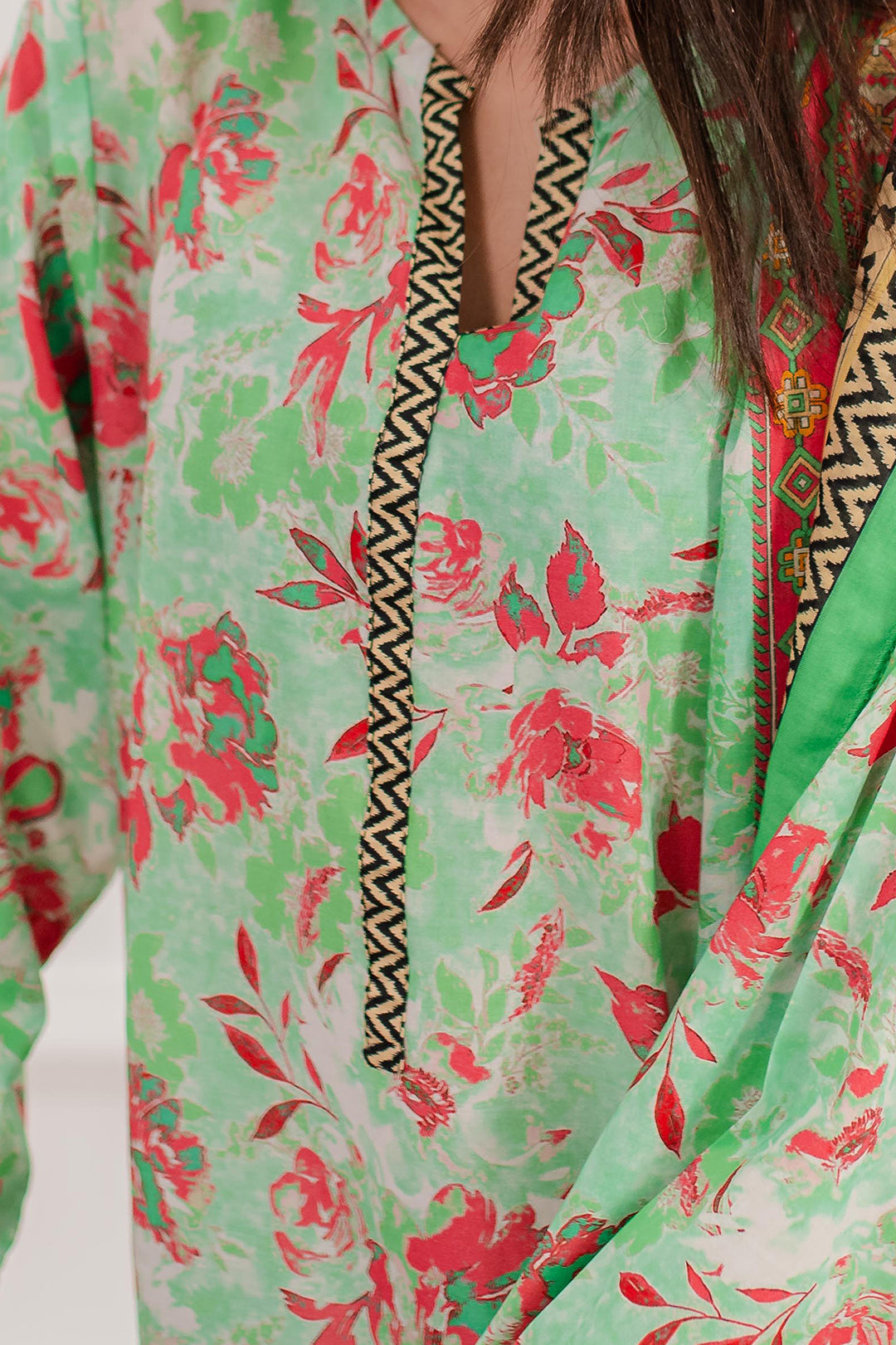Zellbury | Summer Pret | Kurta Dupatta Trouser - 2829 - House Of Zarish