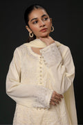 Zellbury | Summer Pret | Embroidered Kurta Dupatta Trouser - 3332 - Libasekhas
