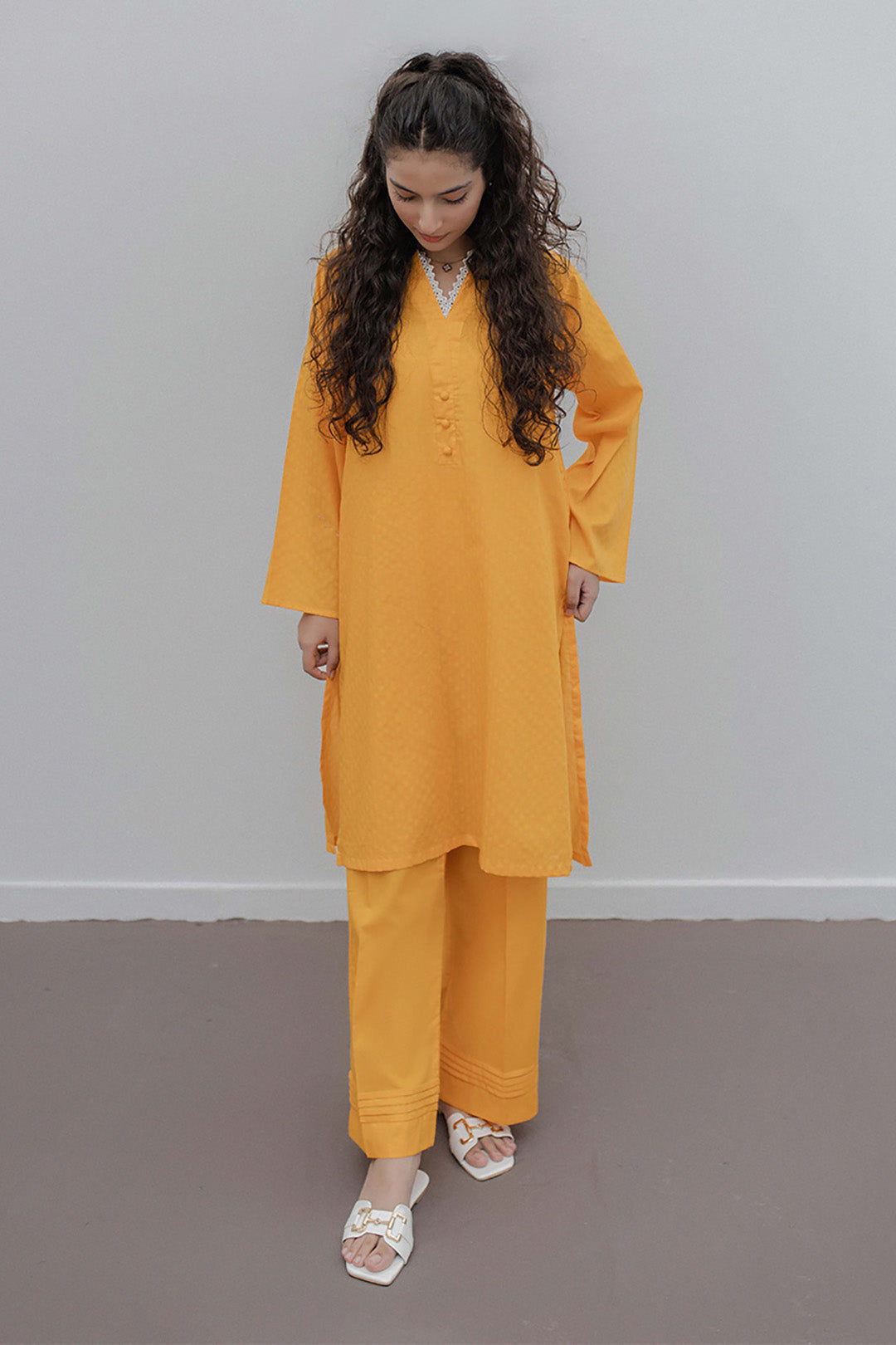 Zellbury | Summer Pret | Embroidered Kurta Trouser - 0923 - House Of Zarish
