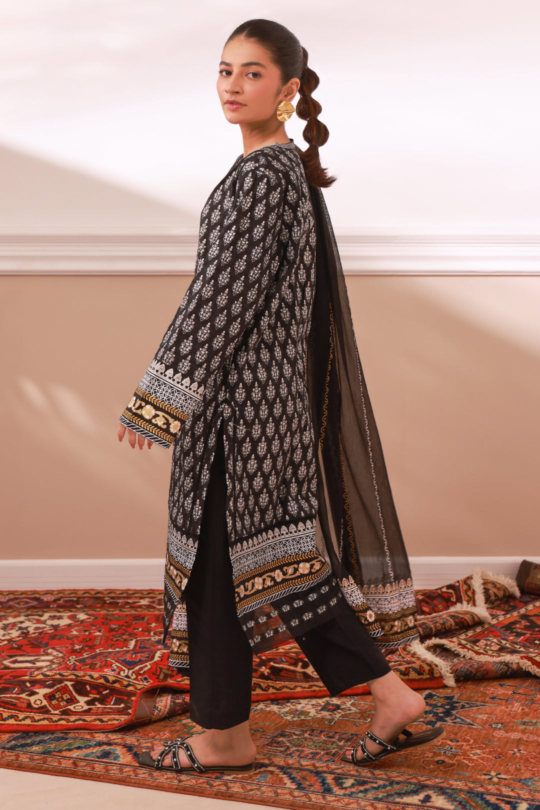 Zellbury | Summer Pret | Embroidered Kurta Dupatta - 0973 - House Of Zarish