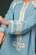 Zellbury | Summer Pret | Embroidered Kurta Trouser - 0977 - House Of Zarish