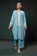 Zellbury | Summer Pret | Embroidered Kurta Trouser - 0977 - House Of Zarish
