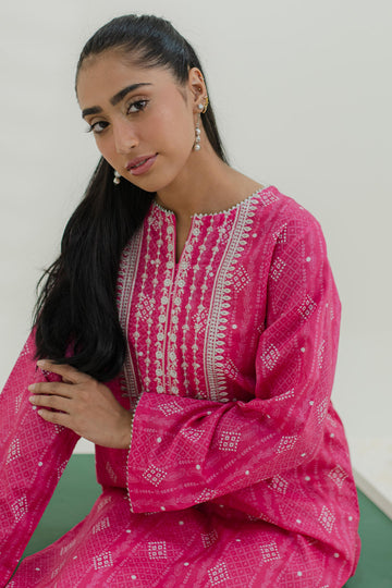 Zellbury | Summer Pret | Embroidered Kurta - 1853 - Libasekhas