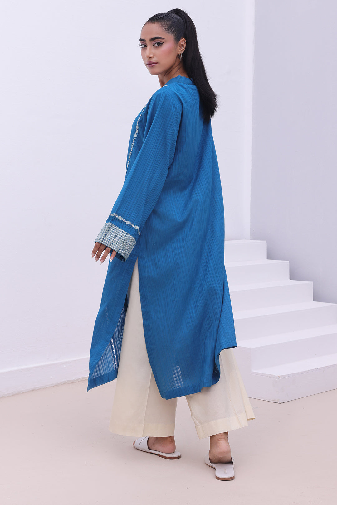 Zellbury | Summer Pret | Embroidered Kurta - 1864 - House Of Zarish