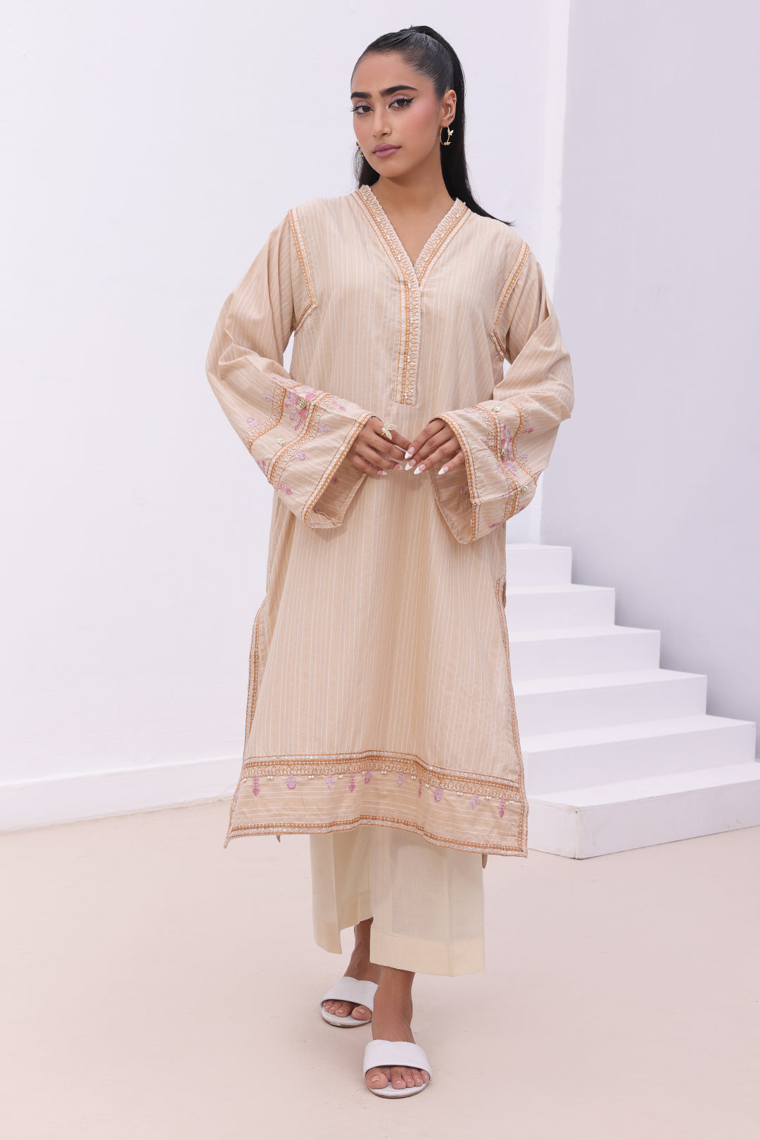 Zellbury | Summer Pret | Embroidered Kurta - 2012 - House Of Zarish