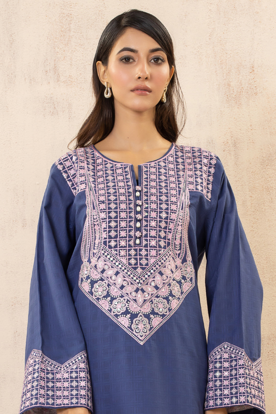 Zellbury | Summer Pret | Embroidered Kurta - 2014 - House Of Zarish