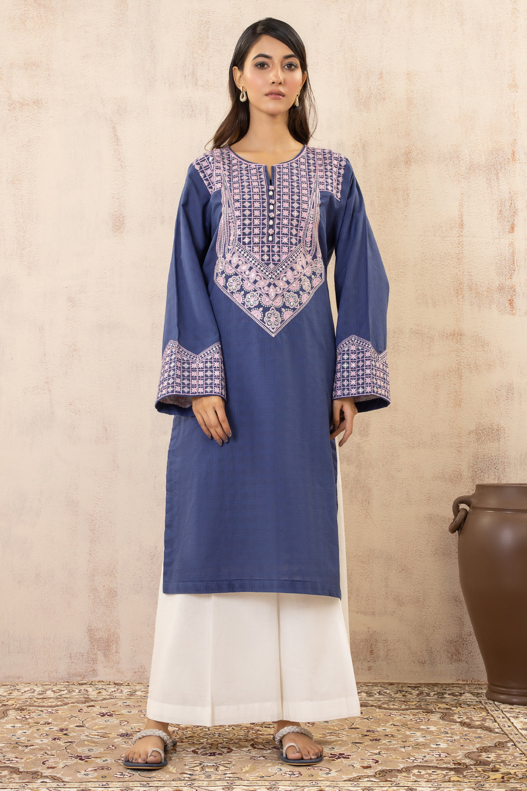 Zellbury | Summer Pret | Embroidered Kurta - 2014 - House Of Zarish