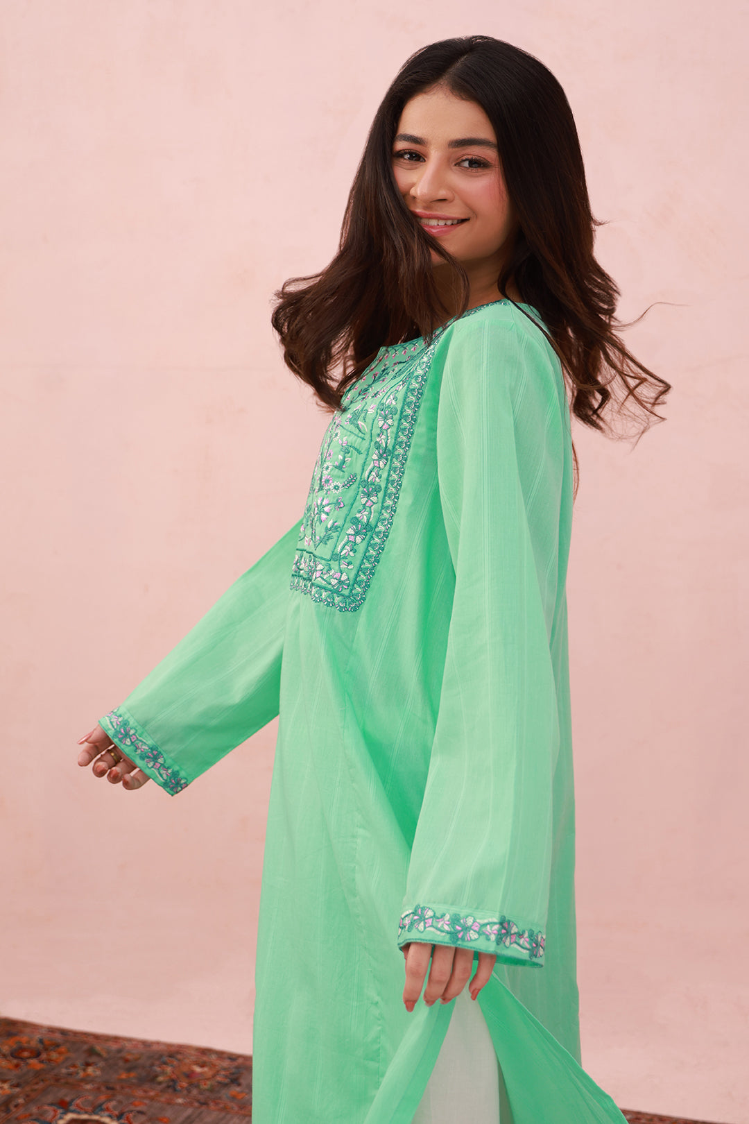 Zellbury | Summer Pret | Embroidered Kurta - 2039 - House Of Zarish