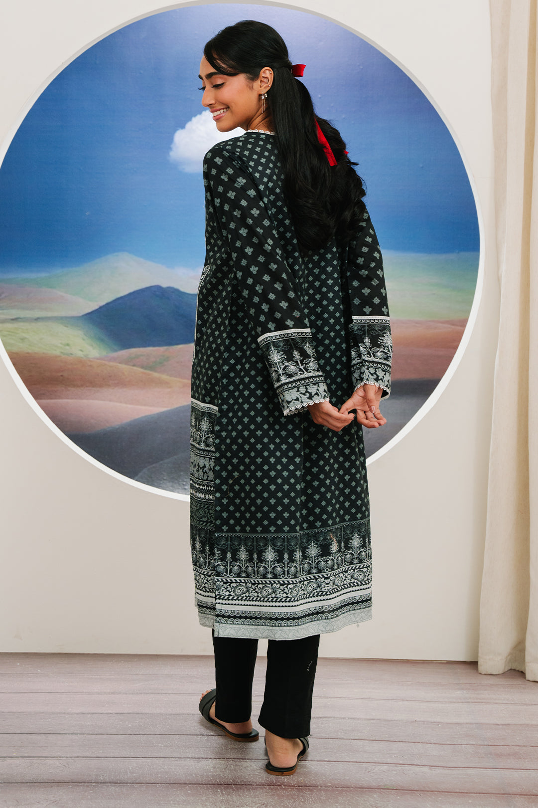 Zellbury | Summer Pret | Embroidered Kurta - 2042 - House Of Zarish