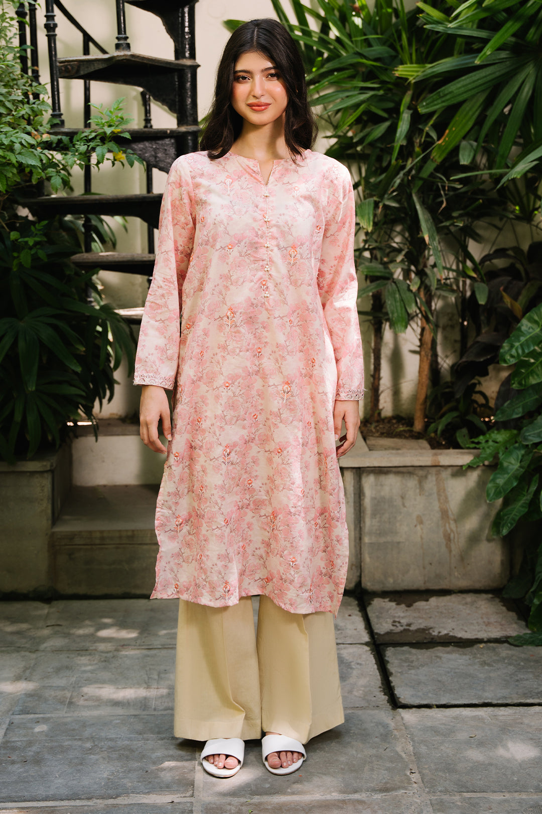 Zellbury | Summer Pret | Embroidered Kurta - 2045 - House Of Zarish