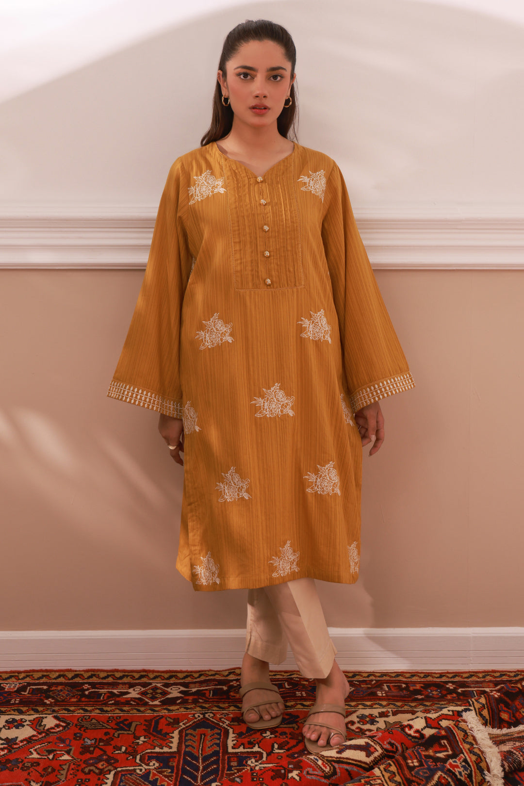 Zellbury | Summer Pret | Embroidered Kurta - 2051 - House Of Zarish