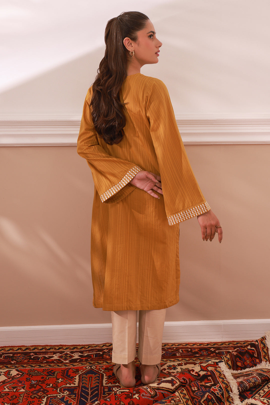 Zellbury | Summer Pret | Embroidered Kurta - 2051 - Libasekhas