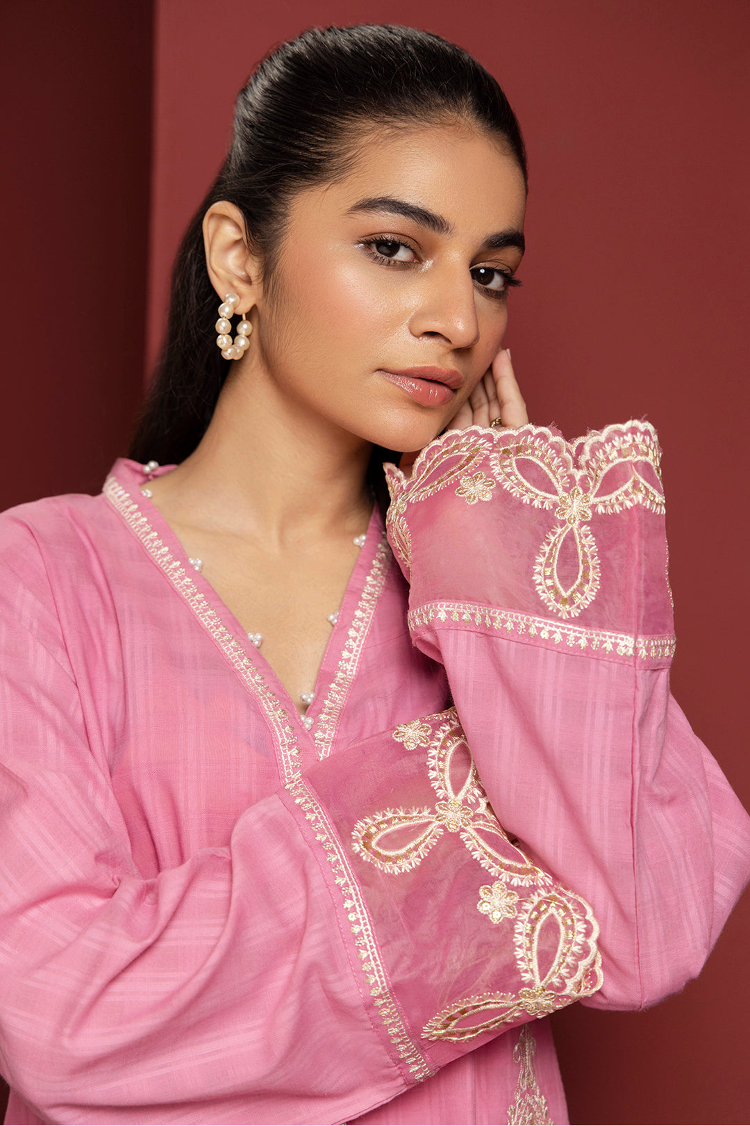 Zellbury | Summer Pret | Embroidered Kurta - 2056 - House Of Zarish
