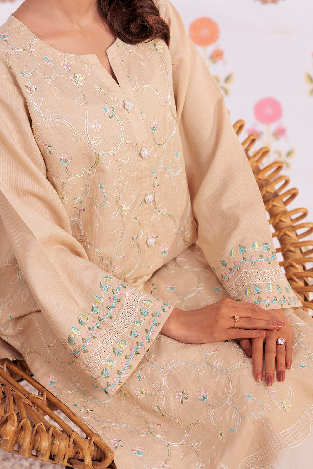 Zellbury | Summer Pret | Embroidered Kurta - 2140 - House Of Zarish