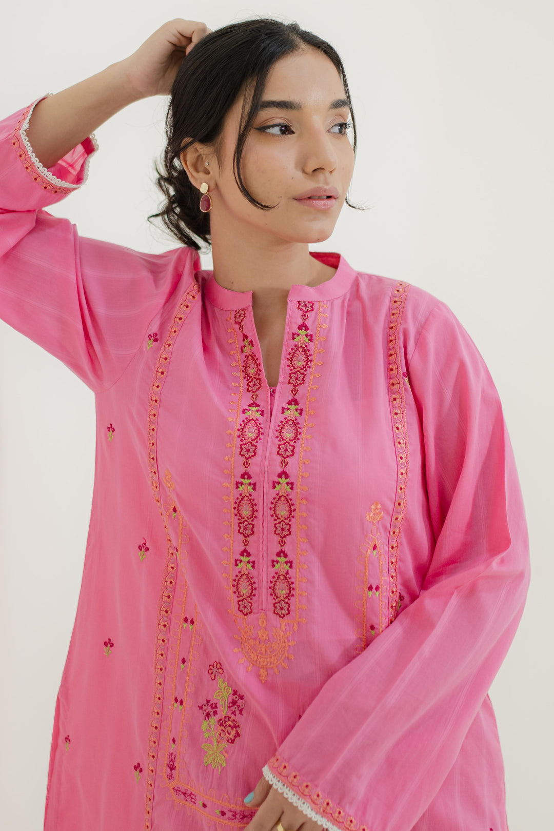 Zellbury | Summer Pret | Embroidered Kurta Trouser - 1734 - House Of Zarish