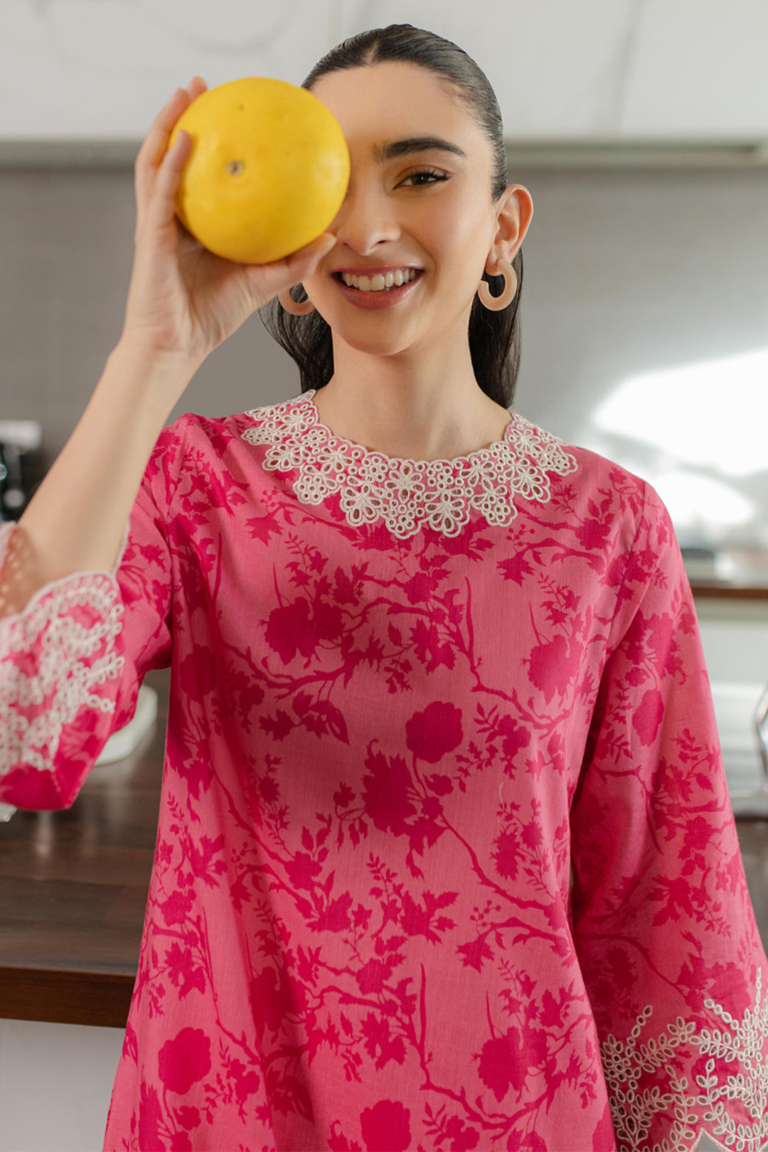 Zellbury | Summer Pret | Embroidered  Kurta Trouser - 1739 - House Of Zarish