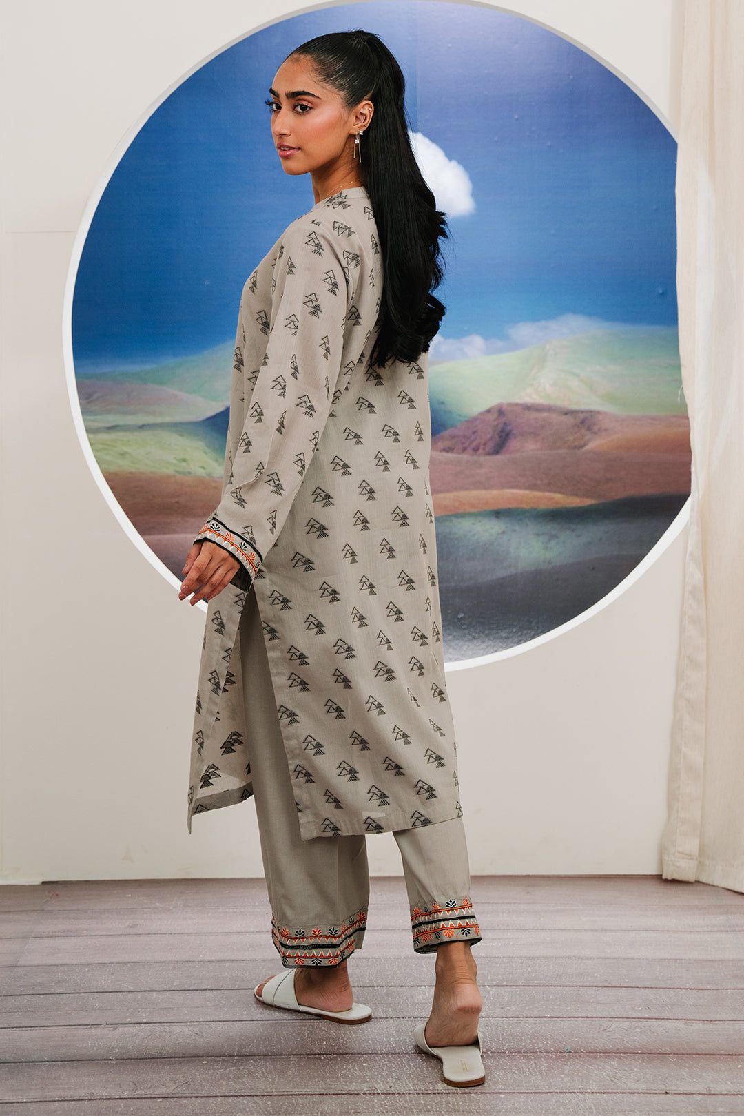 Zellbury | Summer Pret | Embroidered Kurta Trouser - 1769 - House Of Zarish