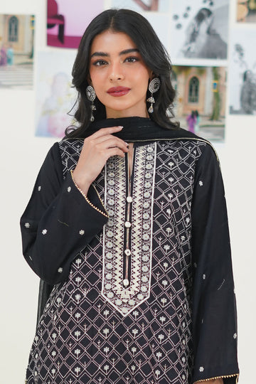 Zellbury | Summer Pret | Embroidered Kurta Dupatta - 1772 - Libasekhas