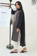 Zellbury | Summer Pret | Embroidered Kurta Dupatta - 1772 - House Of Zarish