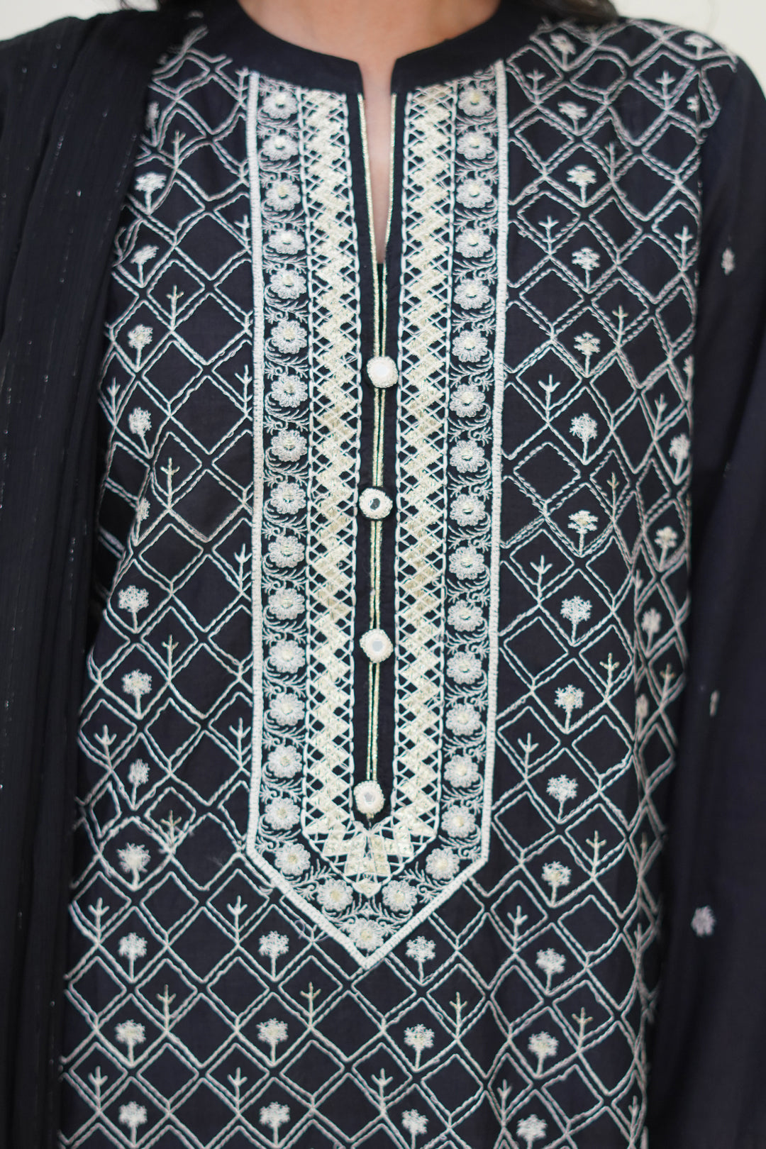 Zellbury | Summer Pret | Embroidered Kurta Dupatta - 1772 - Libasekhas