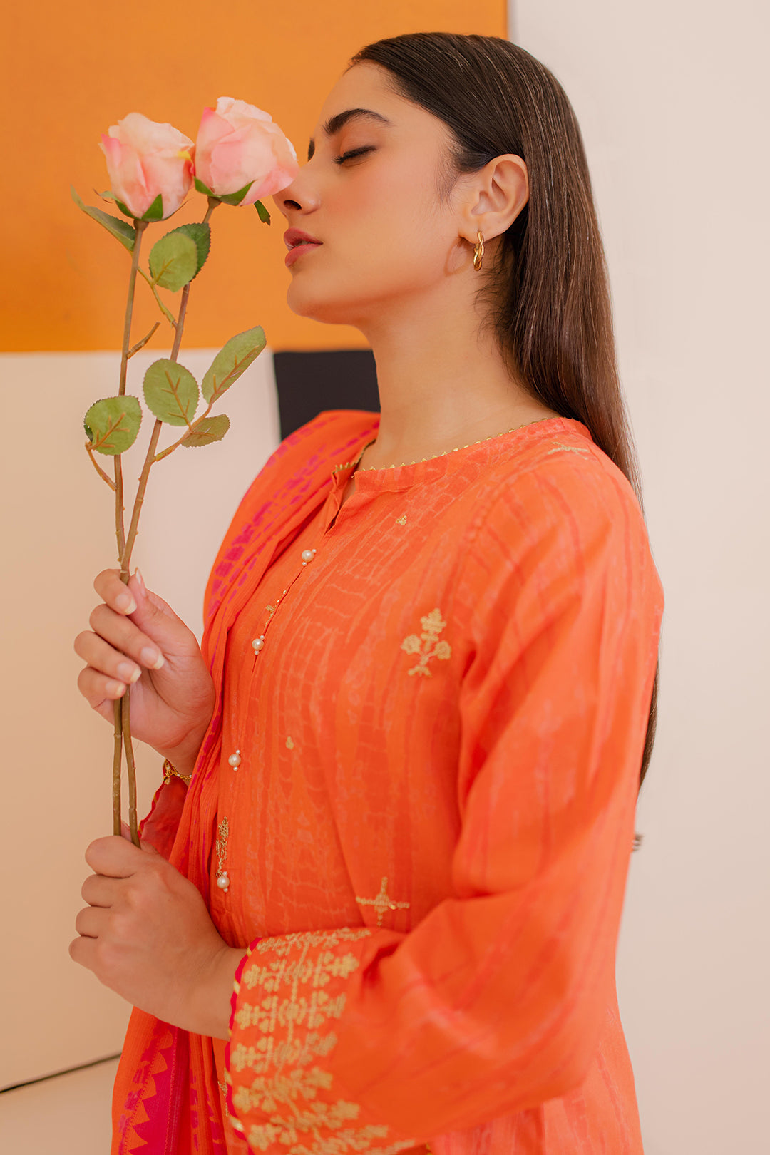 Zellbury | Summer Pret | Embroidered Kurta Dupatta - 1899 - House Of Zarish