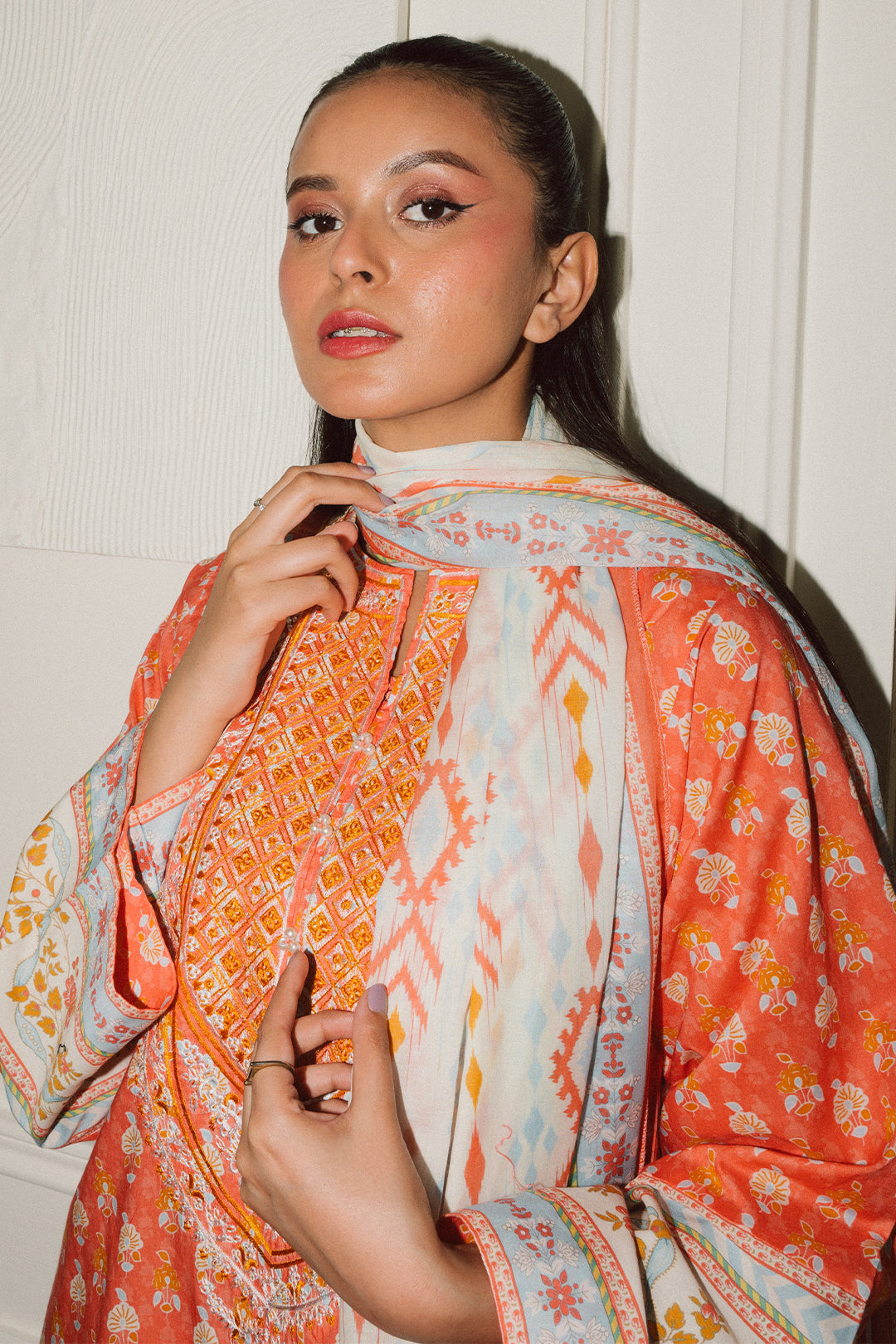 Zellbury | Summer Pret | Embroidered  Kurta Dupatta - 1902 - House Of Zarish