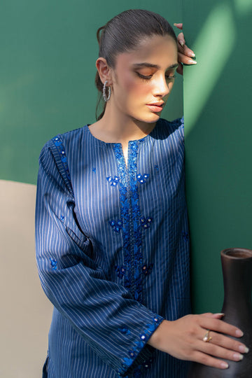 Zellbury | Summer Pret | Embroidered Kurta Trouser - 1932 - Libasekhas