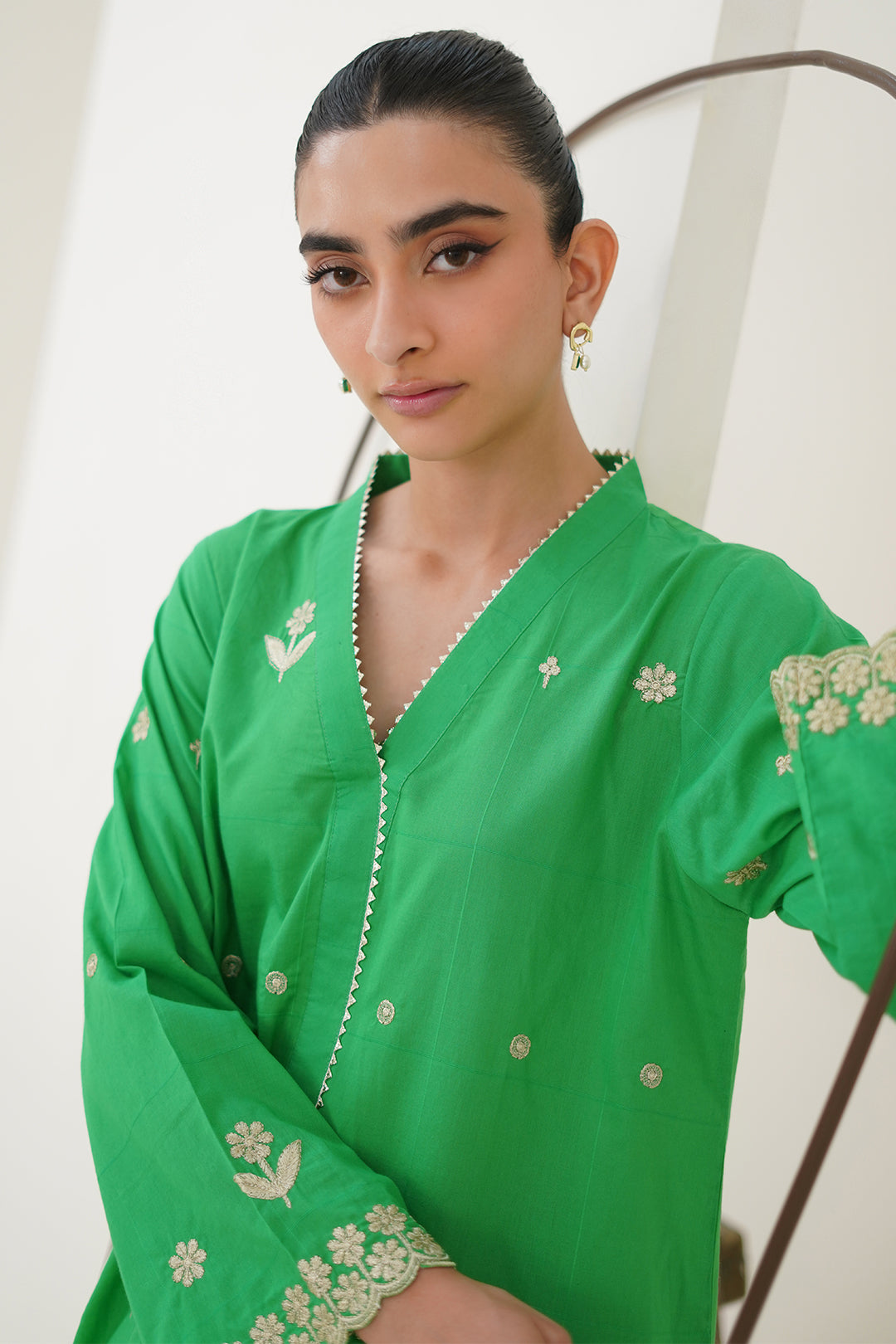 Zellbury | Summer Pret | Embroidered Kurta Trouser - 1933 - House Of Zarish