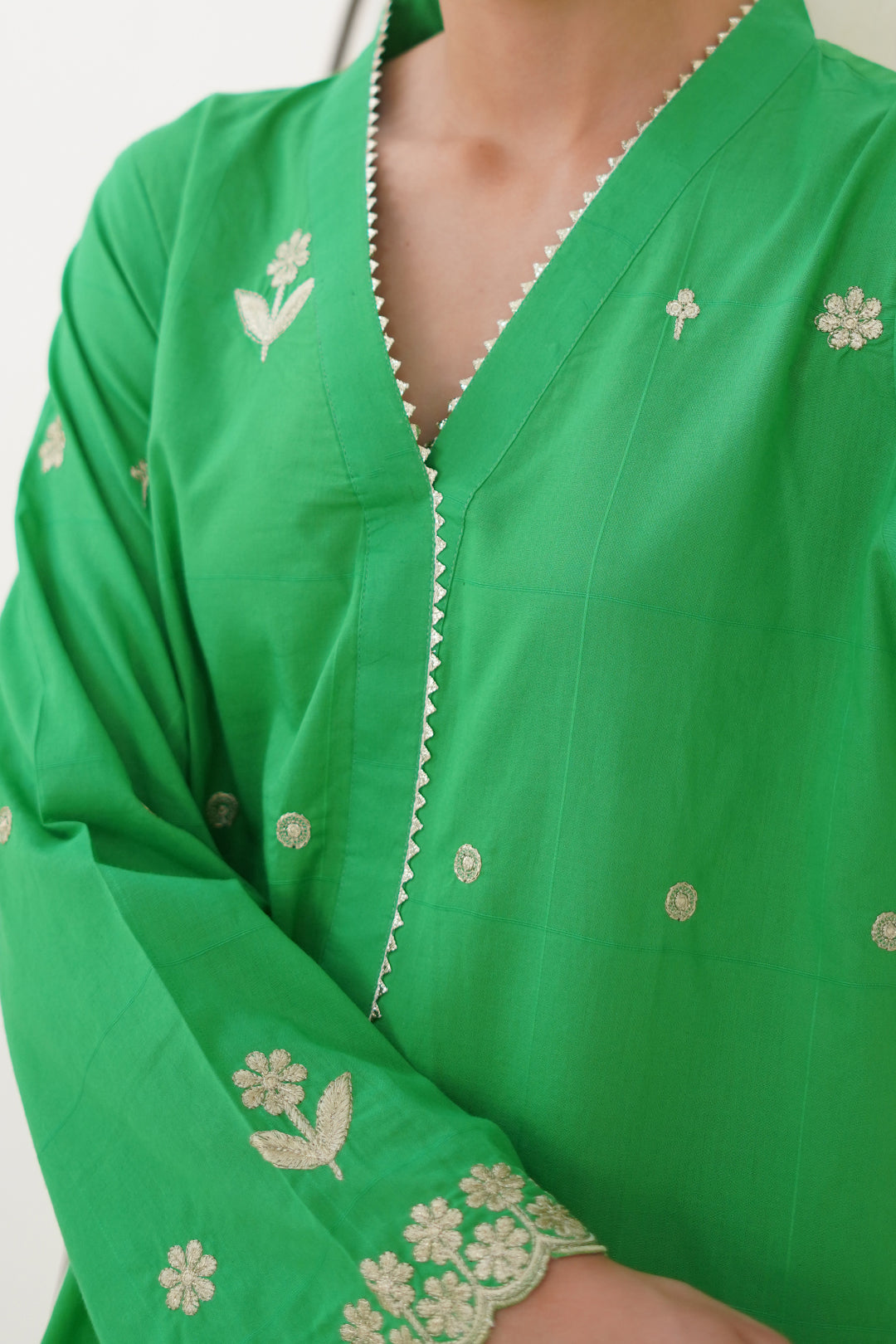 Zellbury | Summer Pret | Embroidered Kurta Trouser - 1933 - House Of Zarish