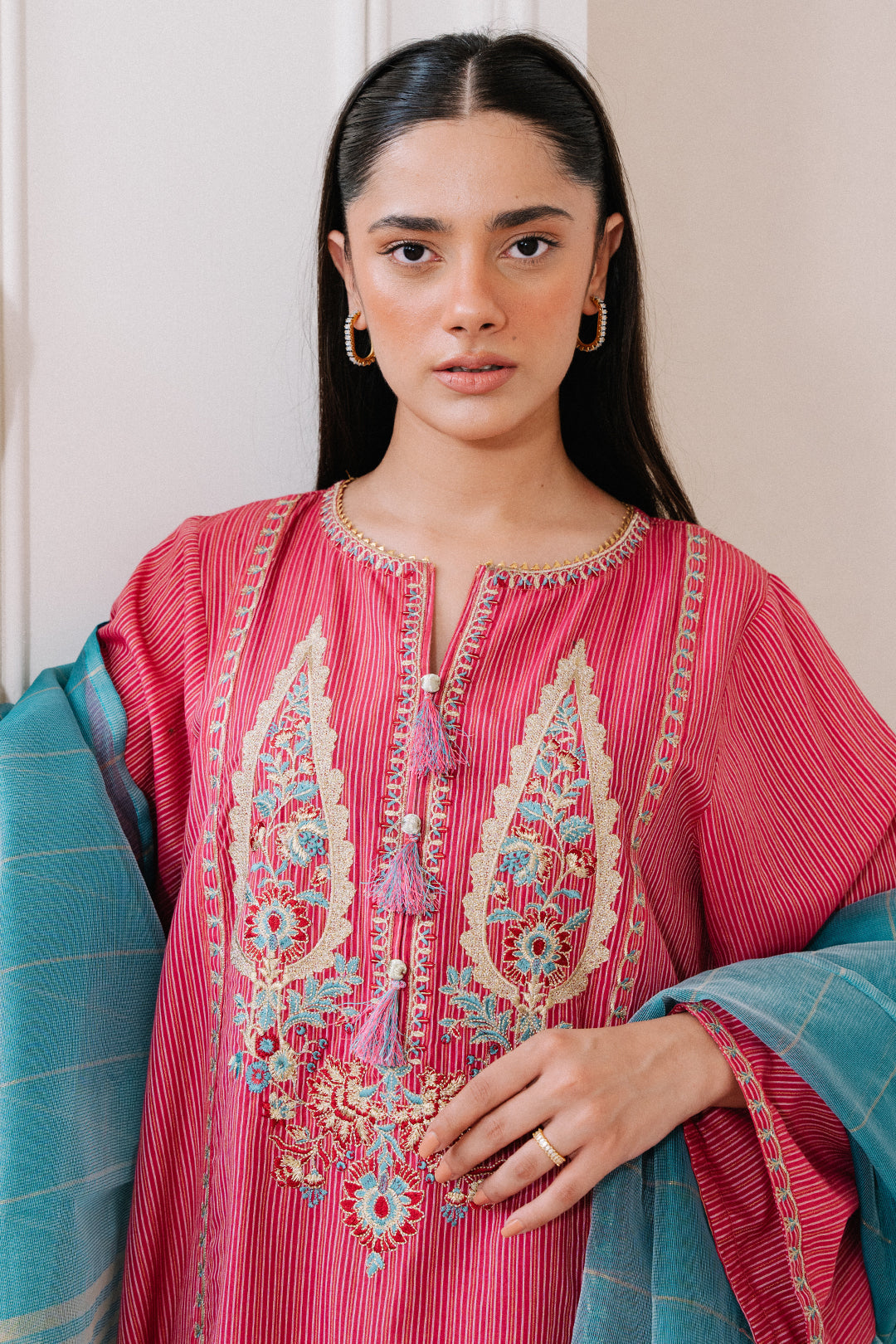 Zellbury | Summer Pret | Embroidered Kurta Dupatta - 1983 - House Of Zarish