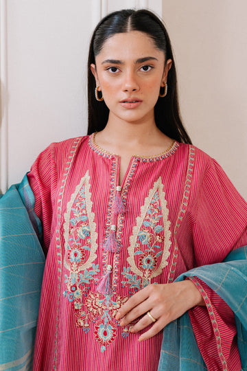 Zellbury | Summer Pret | Embroidered Kurta Dupatta - 1983 - Libasekhas