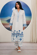 Zellbury | Summer Pret | Embroidered Kurta Trouser - 1984 - House Of Zarish