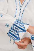 Zellbury | Summer Pret | Embroidered Kurta Trouser - 1984 - House Of Zarish