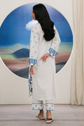 Zellbury | Summer Pret | Embroidered Kurta Trouser - 1984 - House Of Zarish