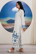 Zellbury | Summer Pret | Embroidered Kurta Trouser - 1984 - House Of Zarish
