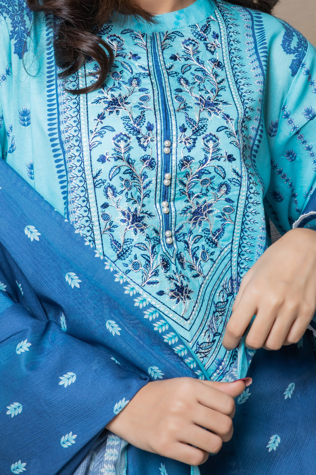 Zellbury | Summer Pret | Embroidered Kurta Dupatta - 2070 - Libasekhas