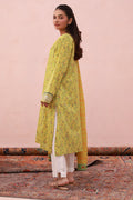 Zellbury | Summer Pret | Embroidered Kurta Dupatta - 2074 - Libasekhas