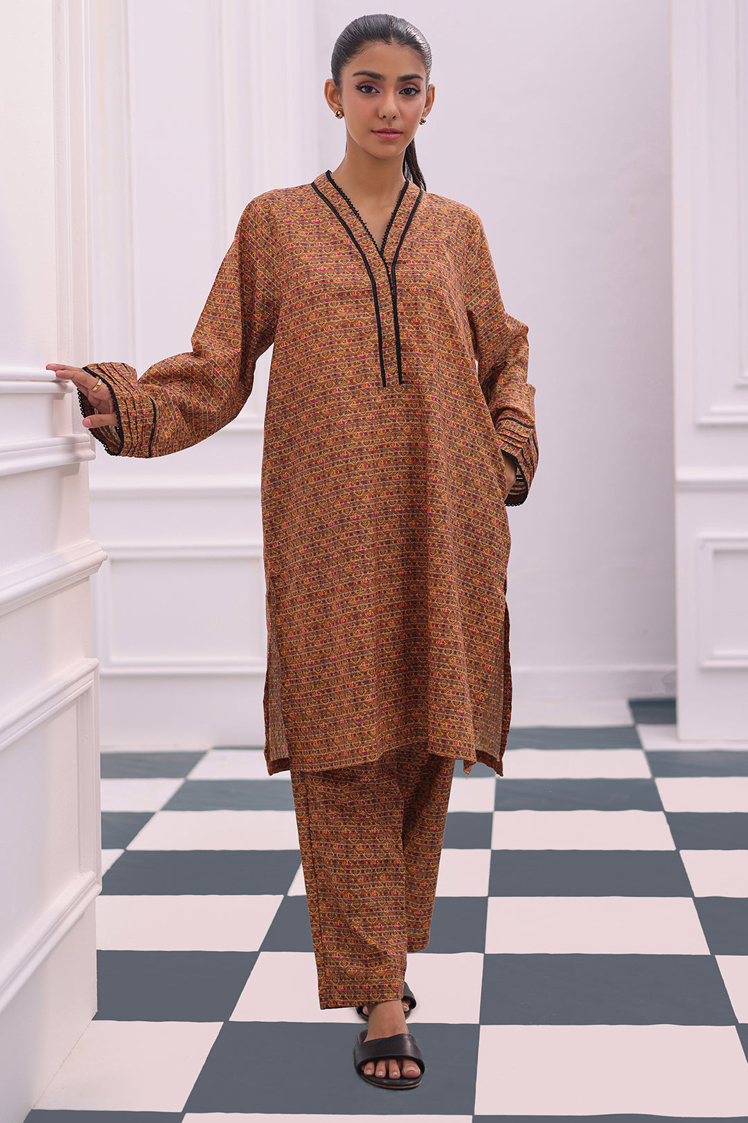 Zellbury | Summer Pret | Kurta Trouser - 2078 - House Of Zarish