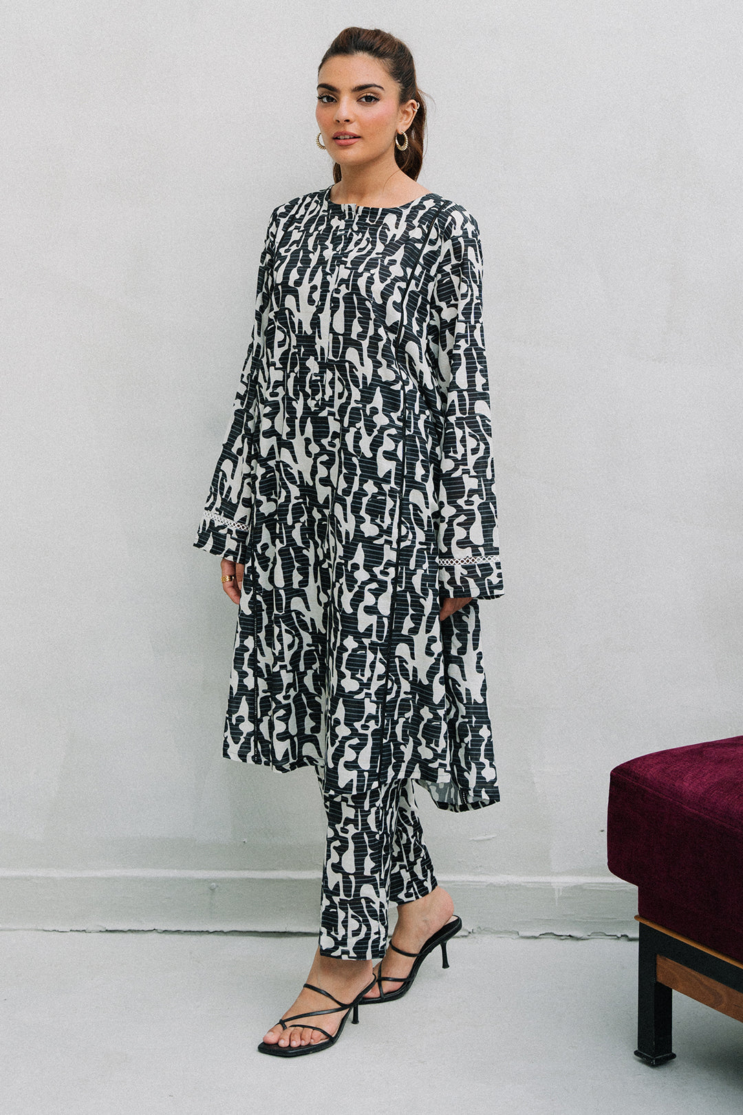 Zellbury | Summer Pret | Kurta Trouser - 2081 - House Of Zarish