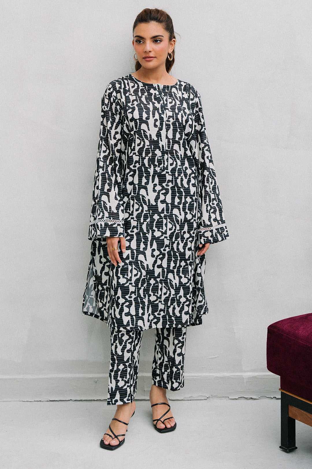 Zellbury | Summer Pret | Kurta Trouser - 2081 - House Of Zarish