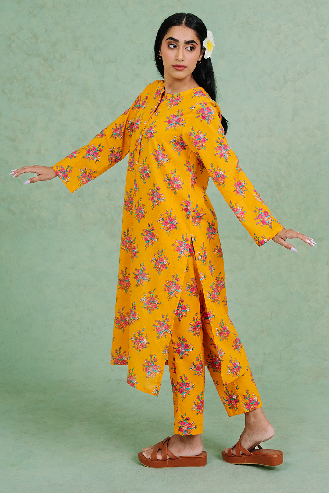 Zellbury | Summer Pret | Kurta Trouser - 2085 - House Of Zarish